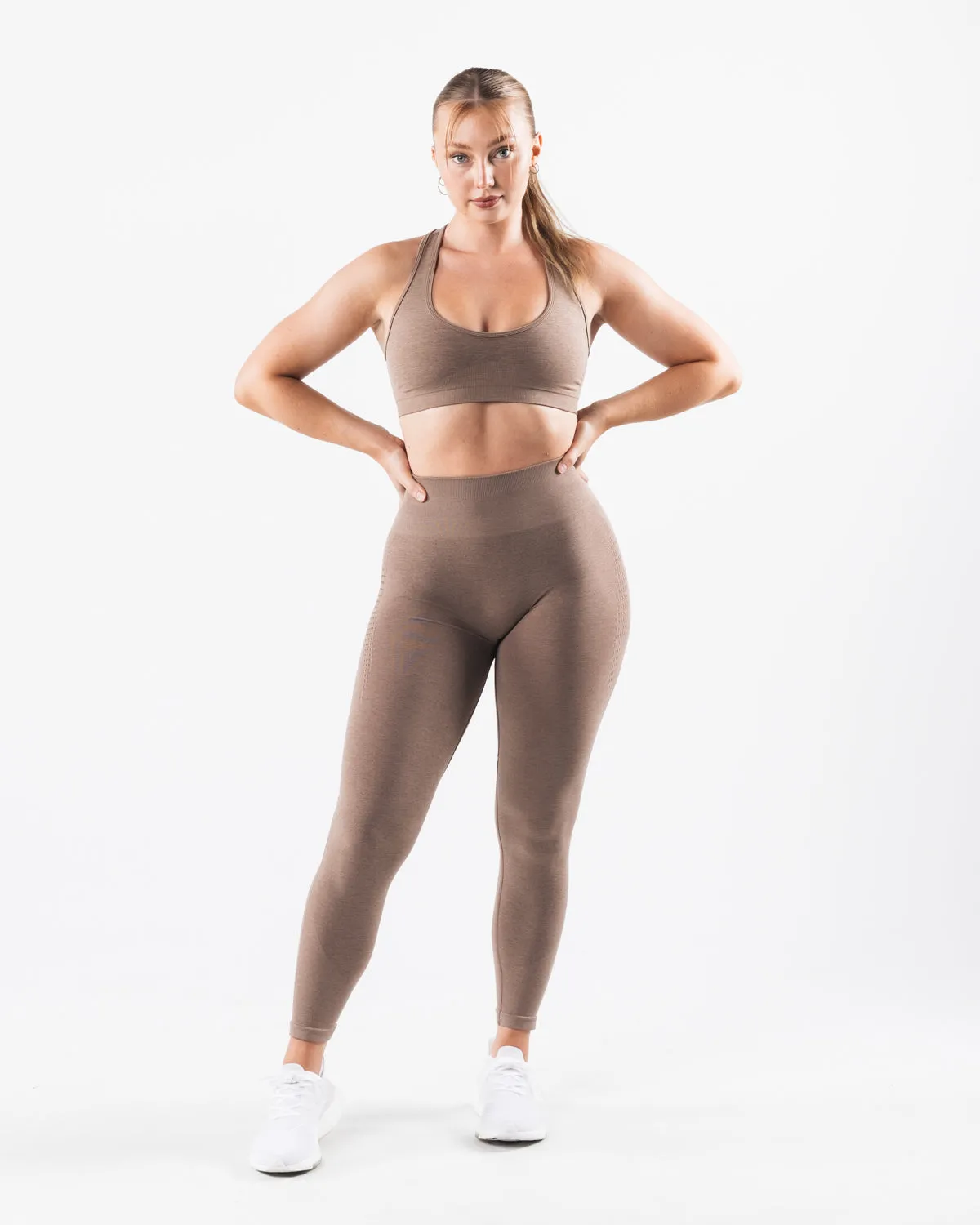 Amplify Contour Legging - Sand sold by Alphalete product image thumbnail 2