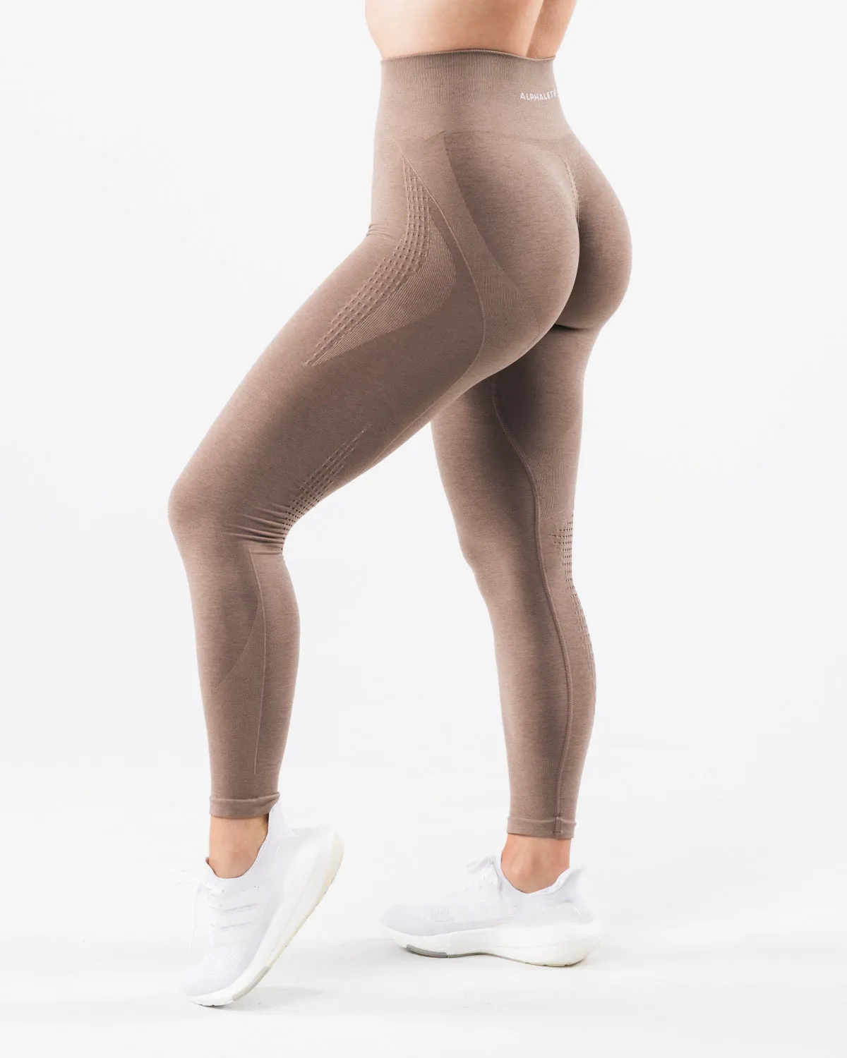 Amplify Contour Legging - Sand sold by Alphalete product image thumbnail 4