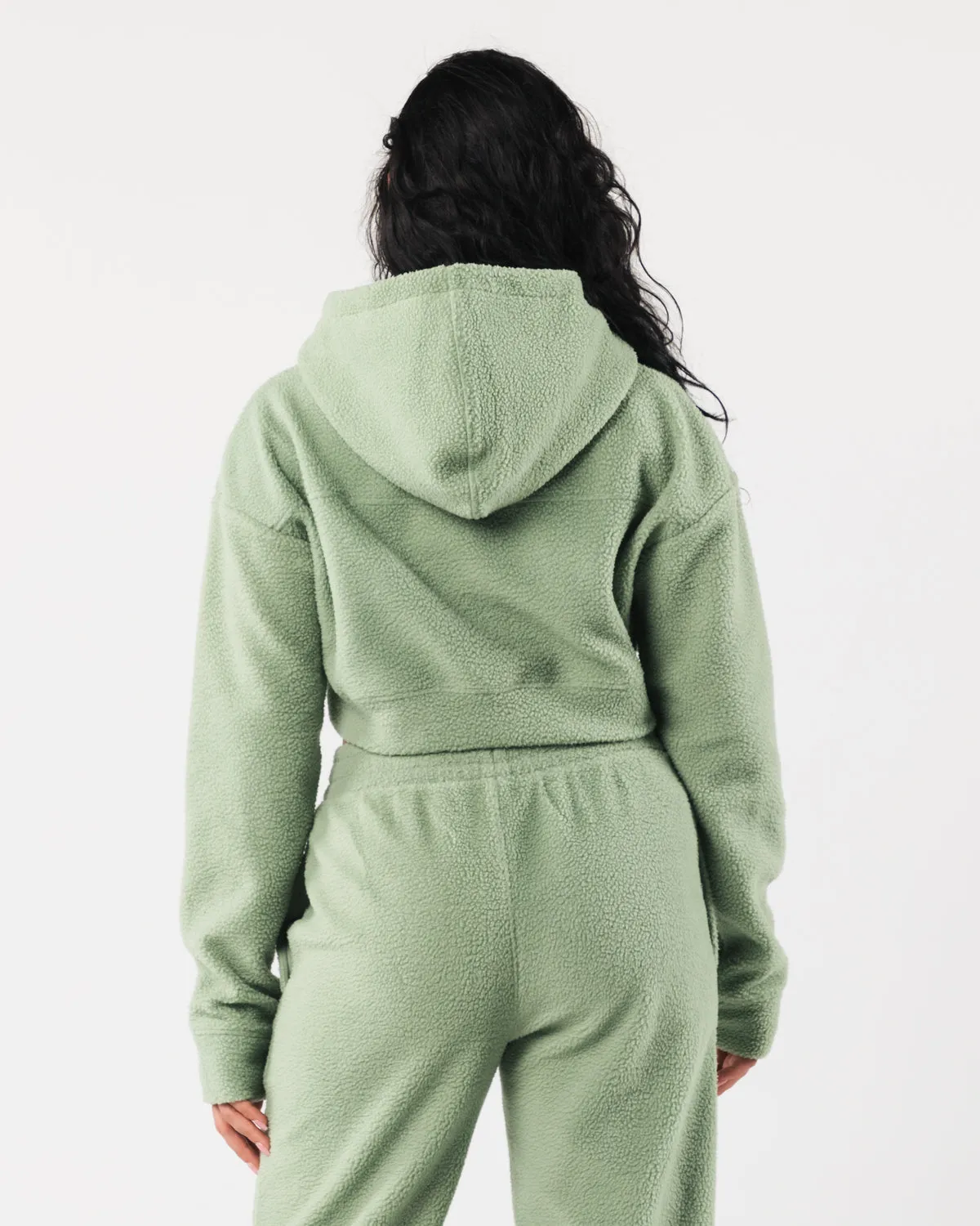 King Crop Hoodie - Sage sold by Alphalete product image thumbnail 4