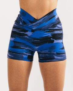 Surface Power Short 5" - Electric Blue Canvas Camo sold by Alphalete