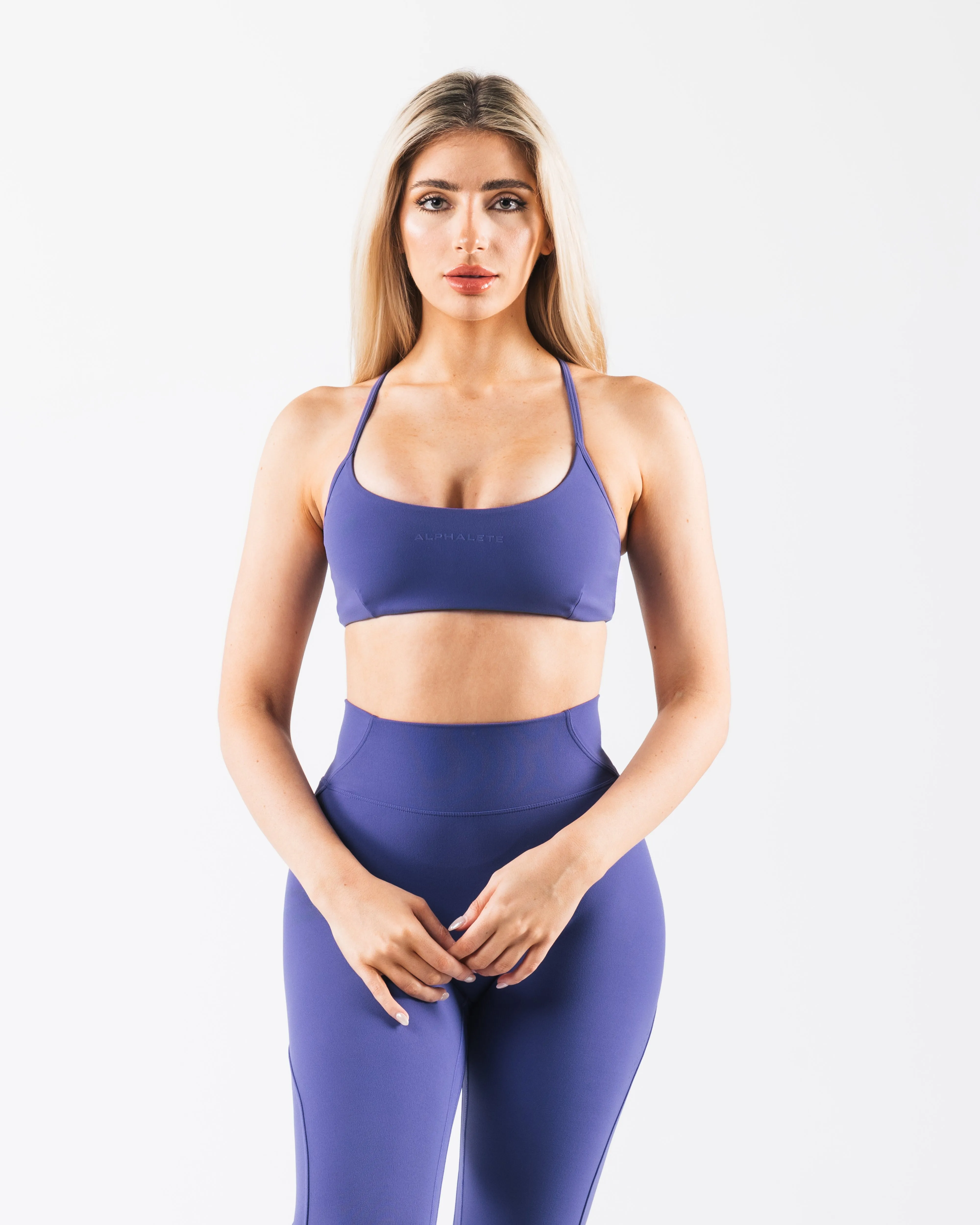 Aura 3 Strap Bra - Arctic Sky sold by Alphalete