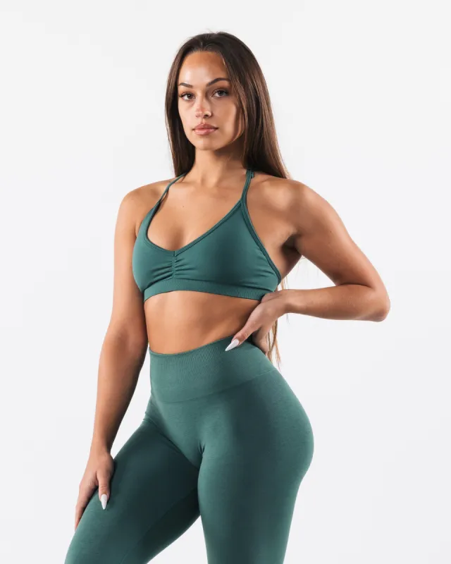 Amplify Halter Bra - Sage sold by Alphalete