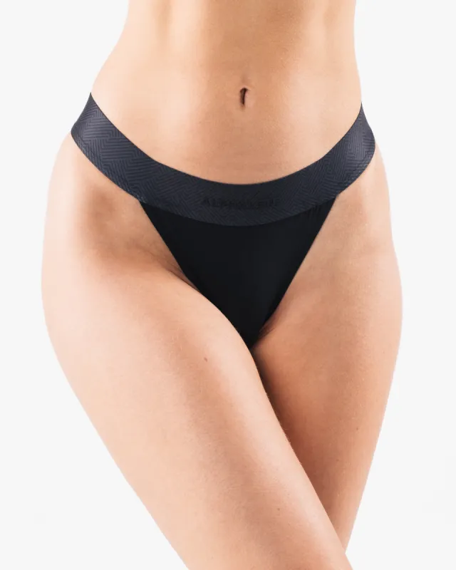Intimate Thong - Black sold by Alphalete