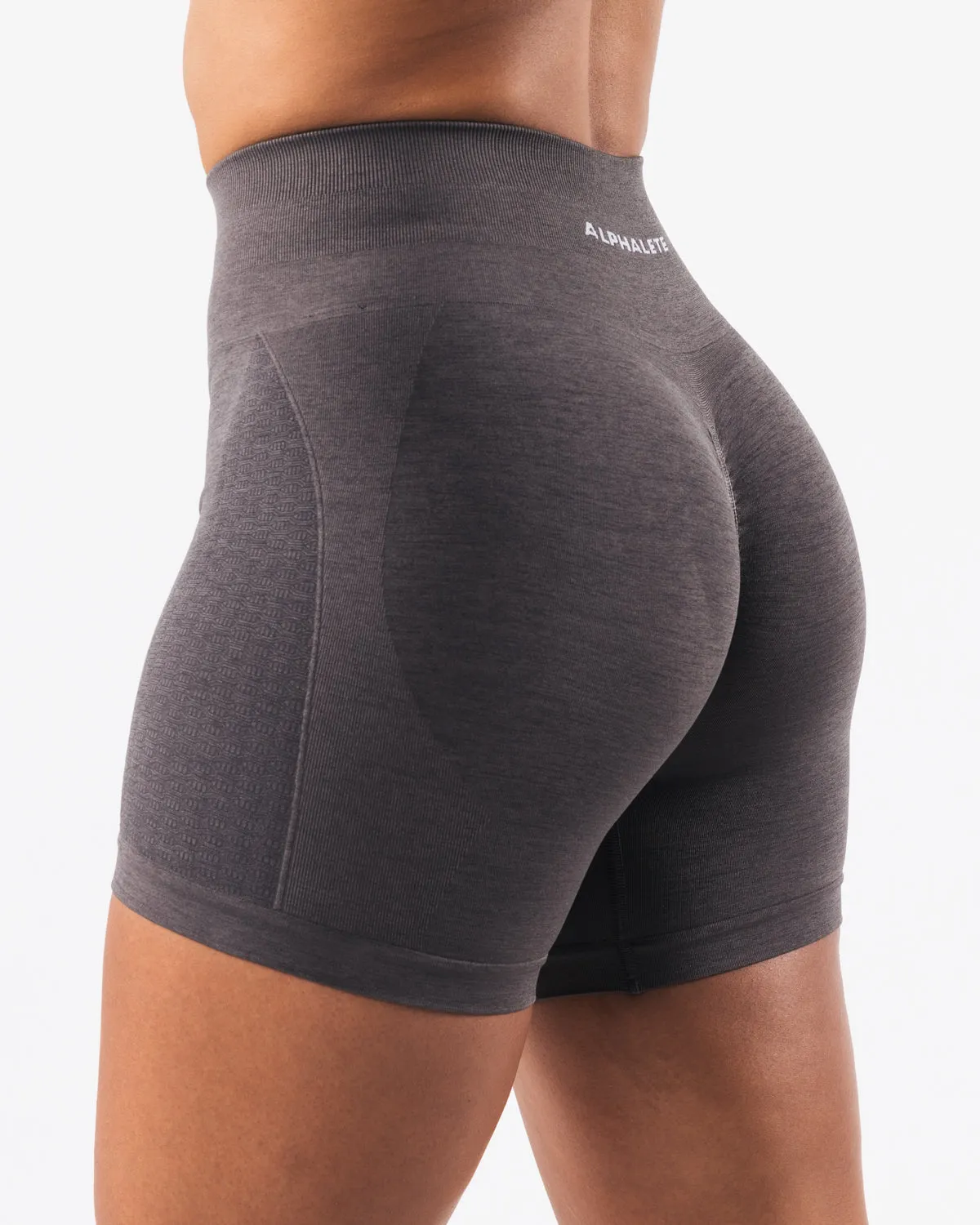 Contour Ultra-High Rise Short - Pewter sold by Alphalete