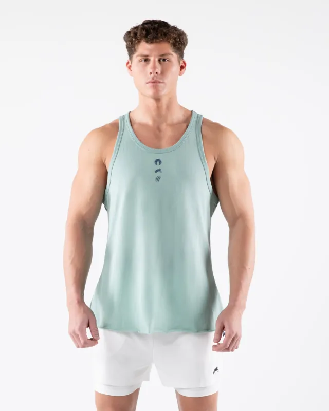 Three Pillar Tank - Celestial Blue sold by Alphalete