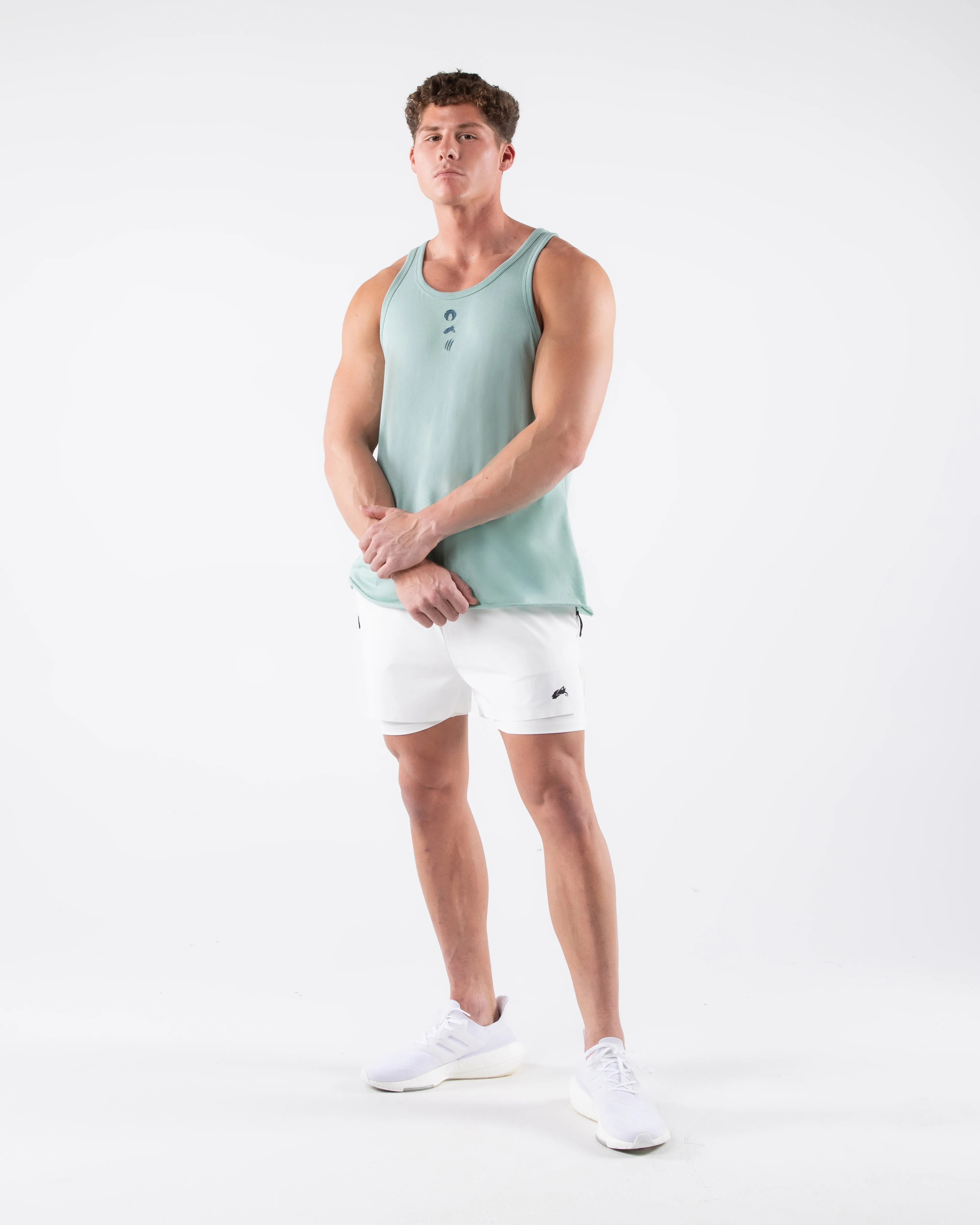 Three Pillar Tank - Celestial Blue sold by Alphalete product image thumbnail 2