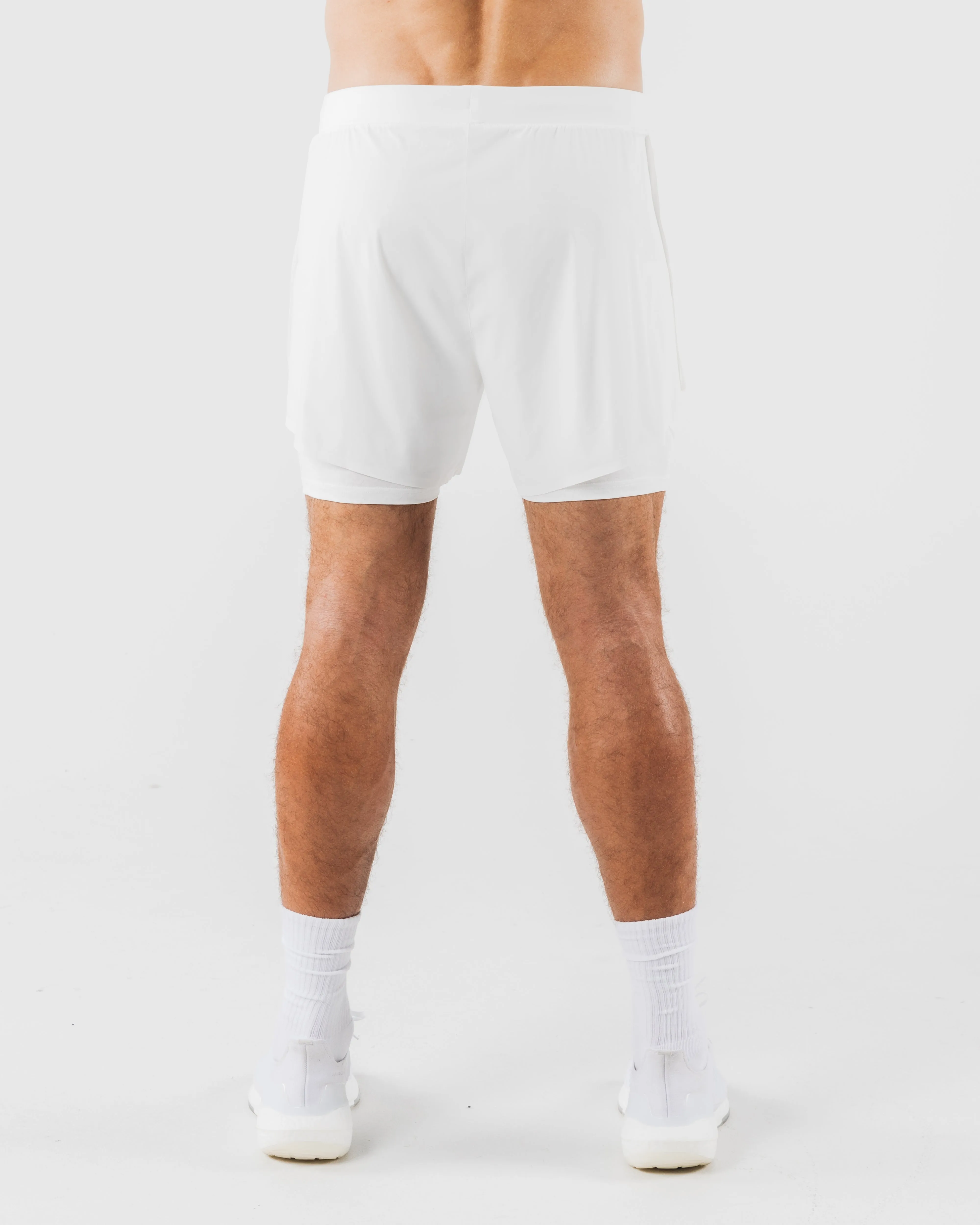 Flex Short - White sold by Alphalete product image thumbnail 4