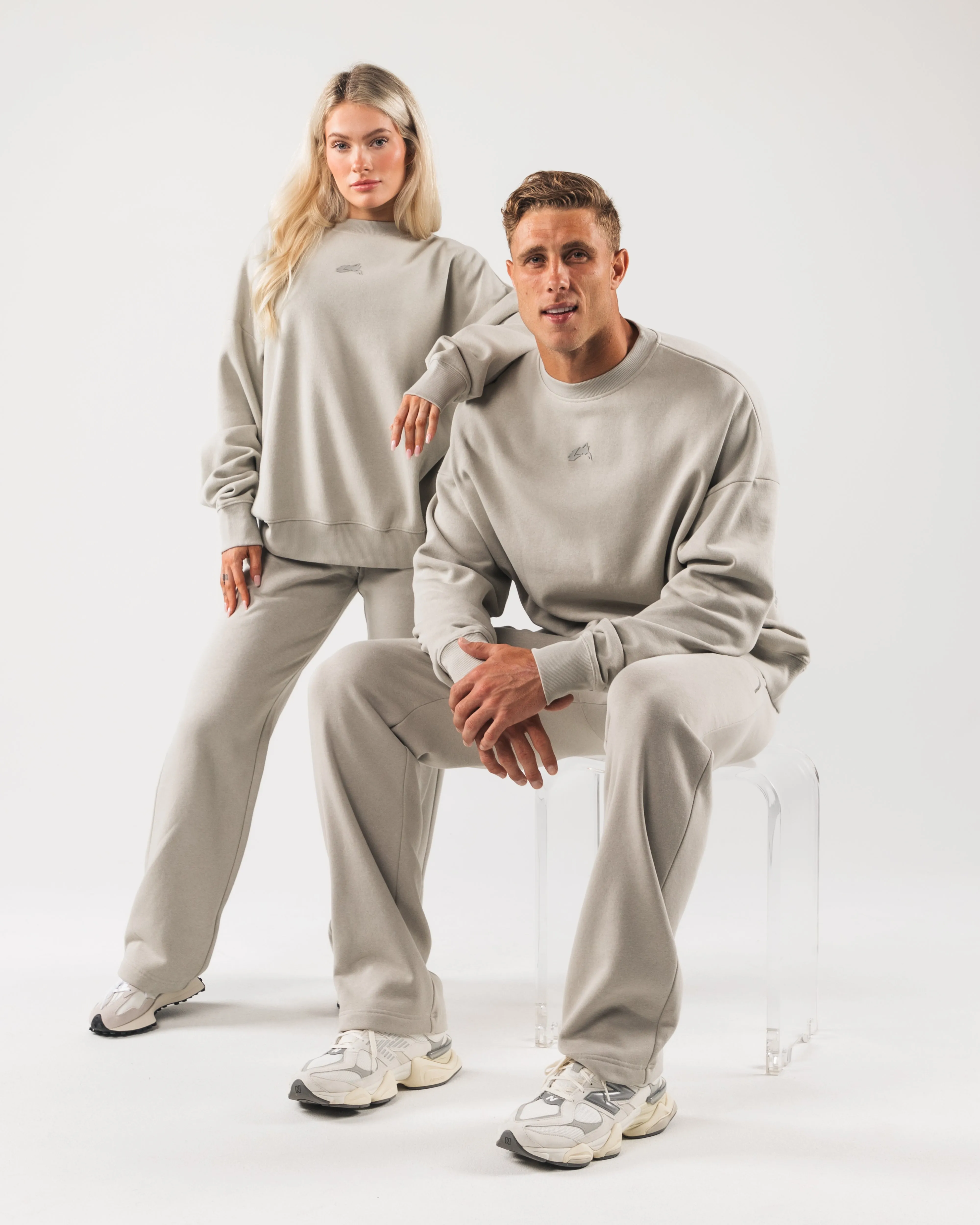 Origin Crewneck - Overcast sold by Alphalete product image thumbnail 5