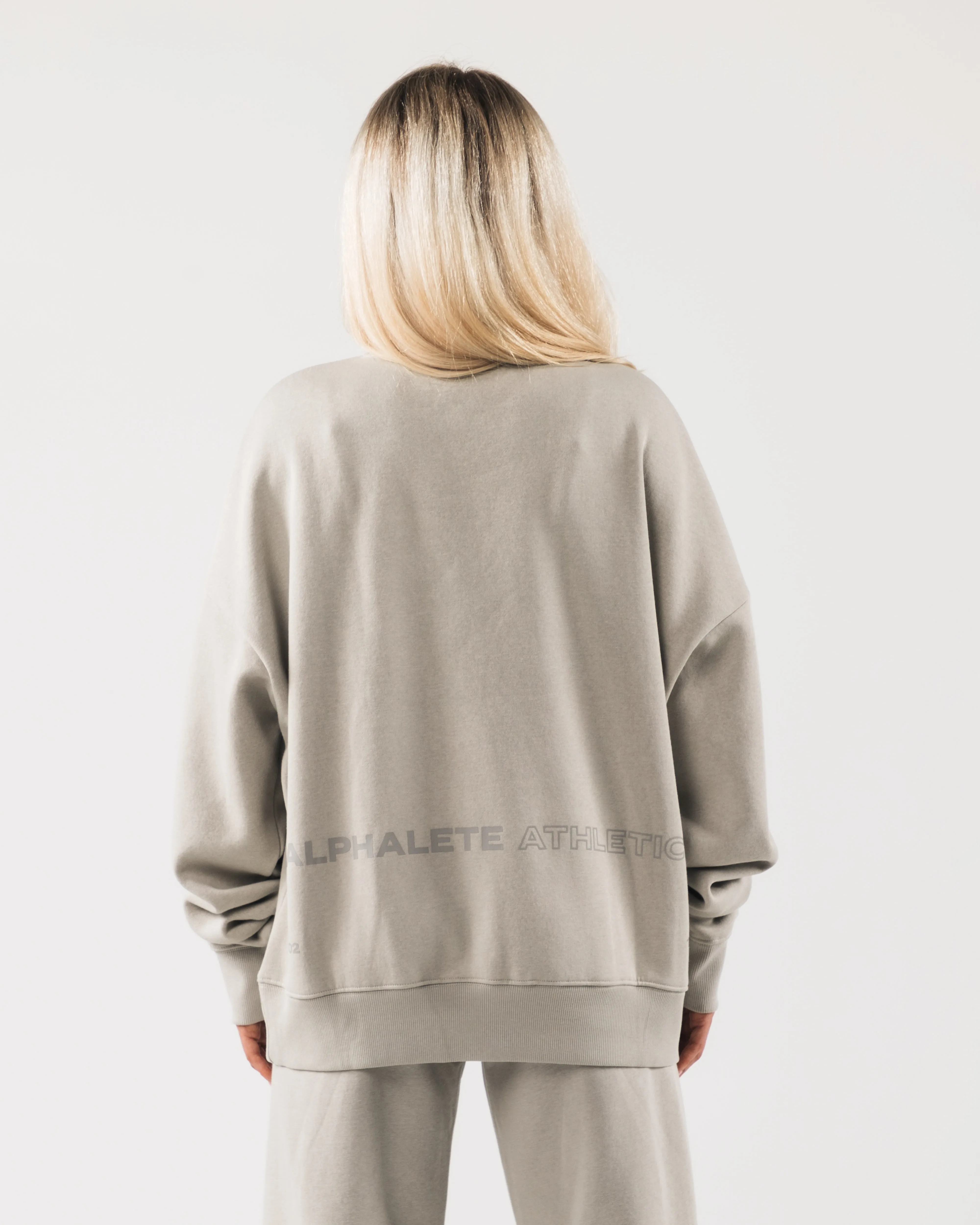 Origin Crewneck - Overcast sold by Alphalete product image thumbnail 2