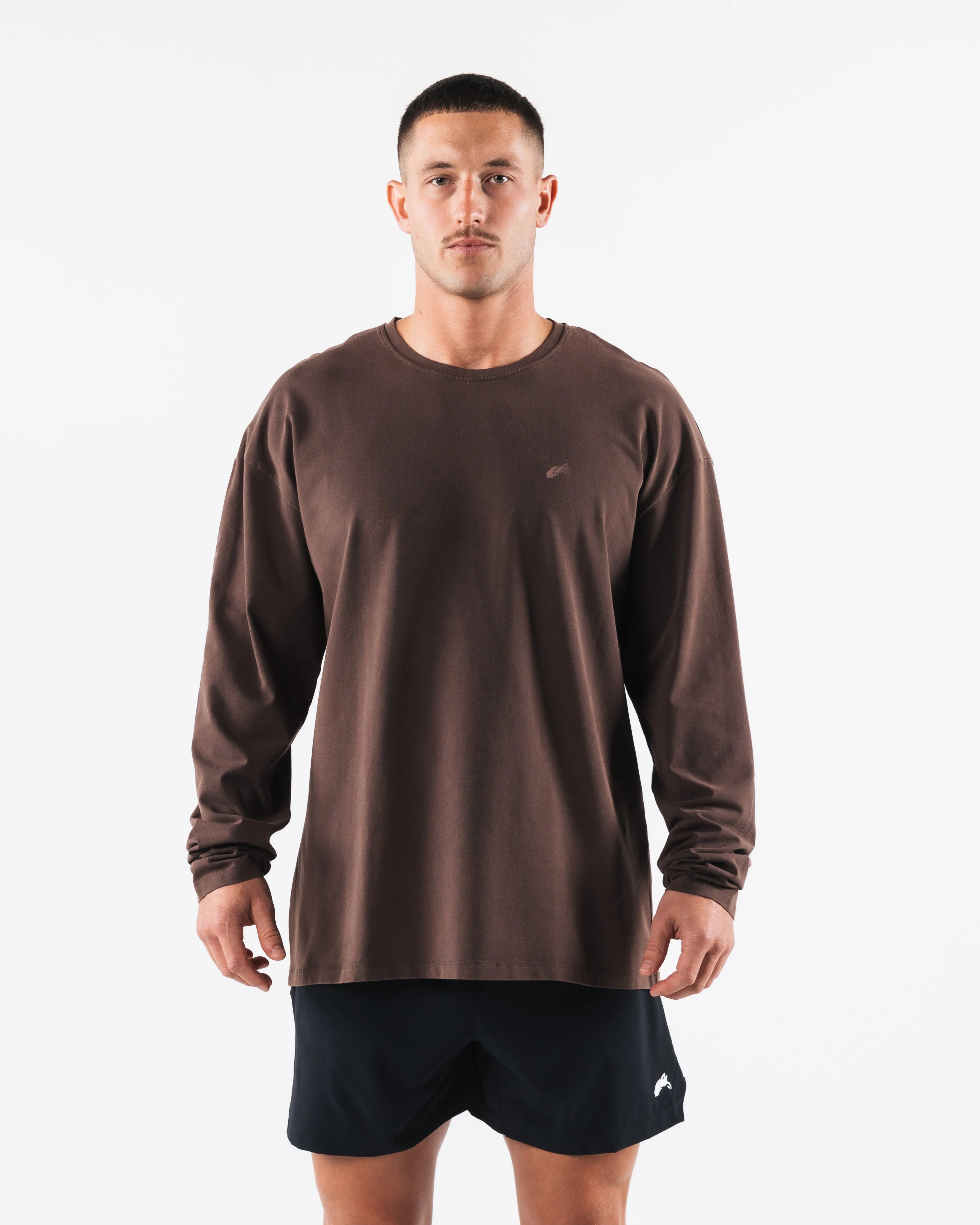 Breathe More LS Tee - Cashmere sold by Alphalete