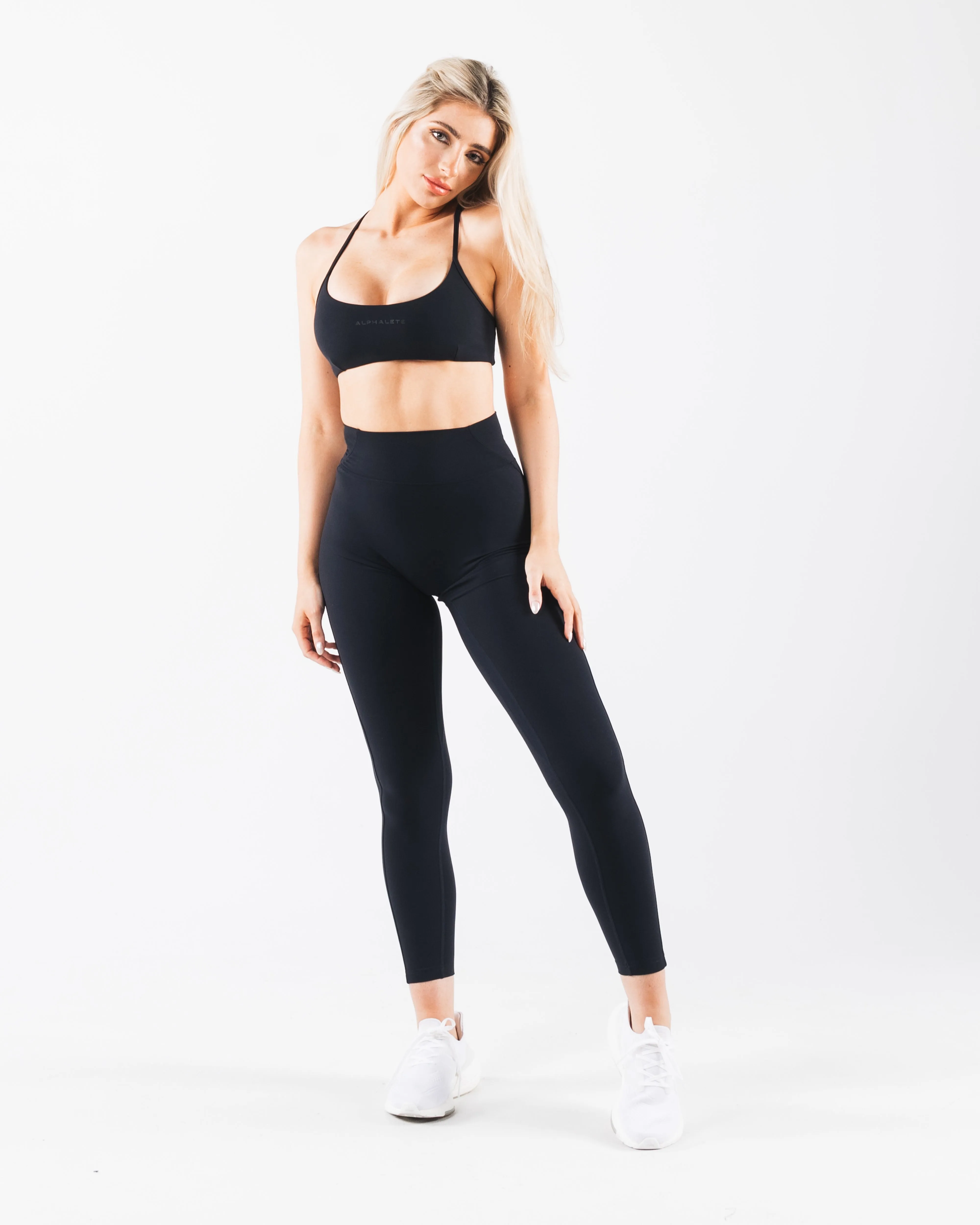 Aura 3 Strap Bra - Black sold by Alphalete product image thumbnail 3