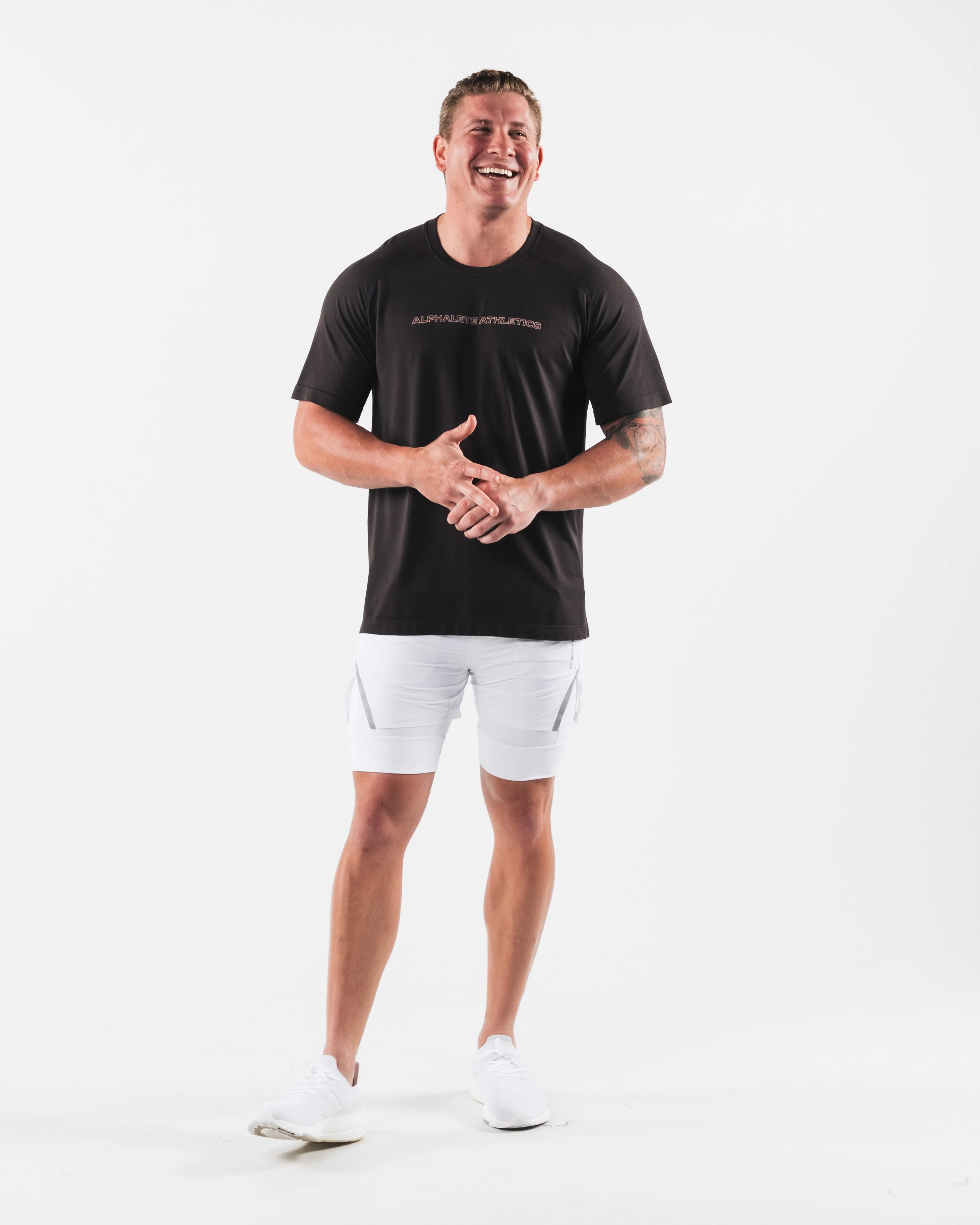 AA Airtech Tee - Pebble sold by Alphalete product image thumbnail 2