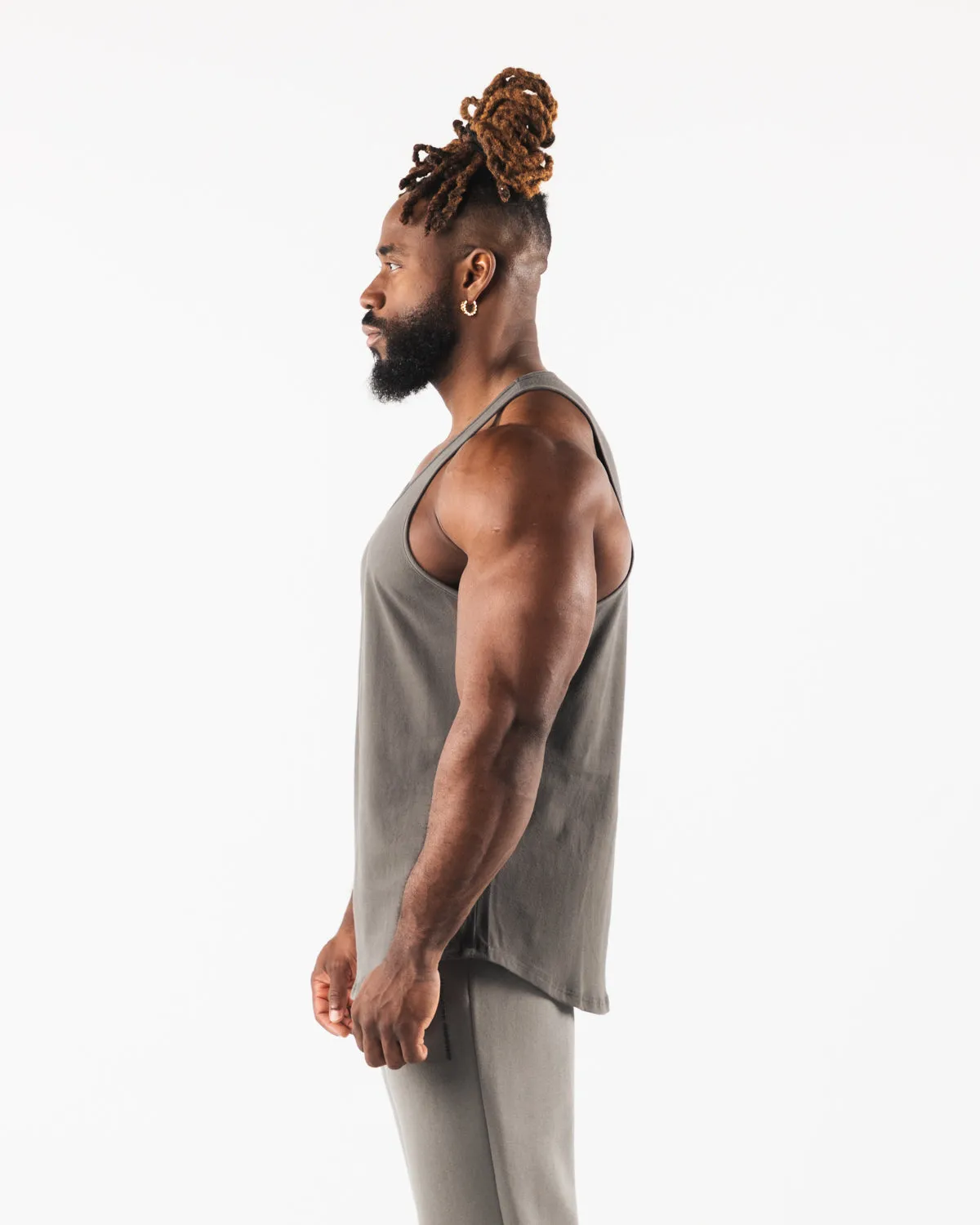 Wolf Head Tank - Pewter sold by Alphalete product image thumbnail 3