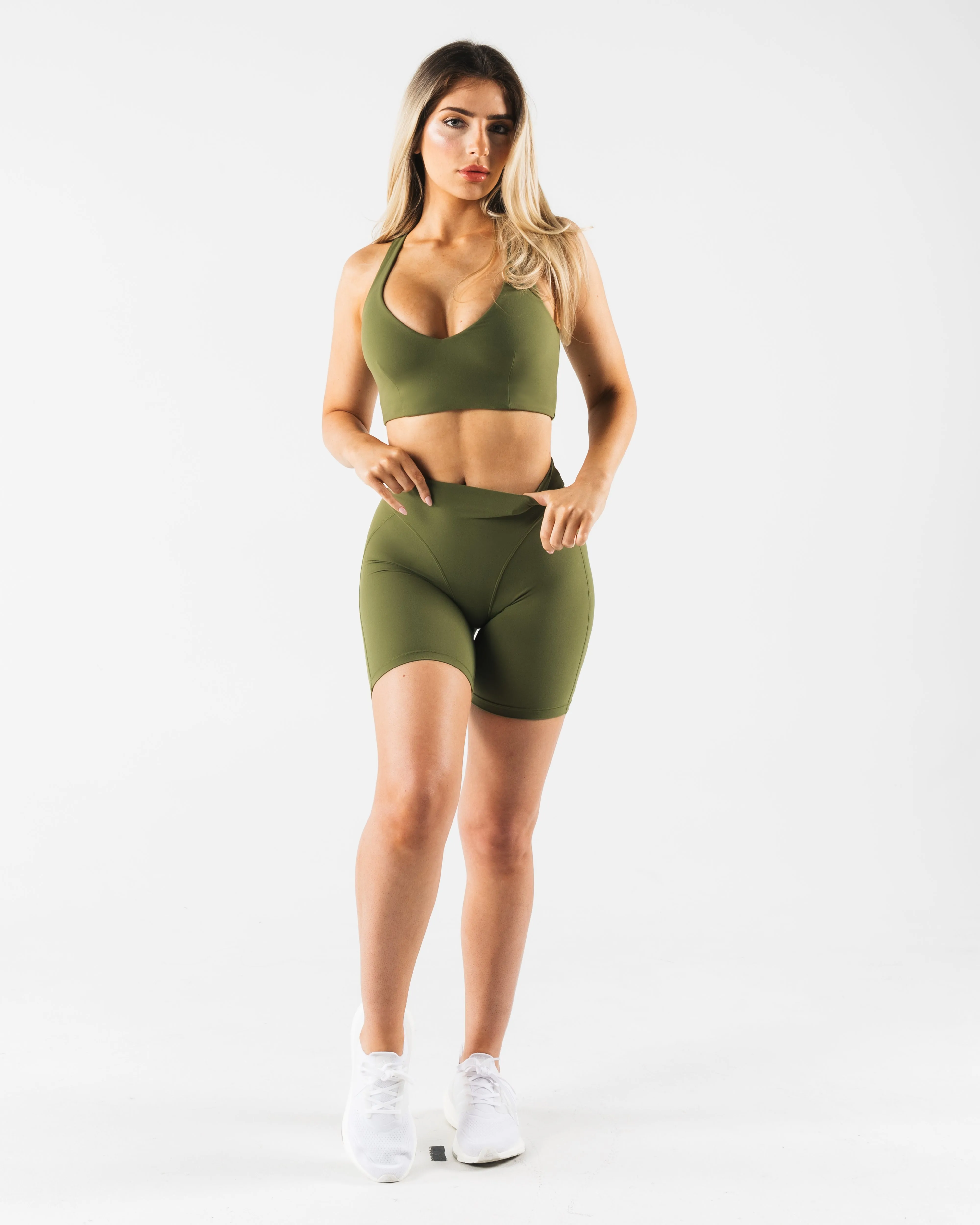Deep V Cady Bra - Verbena sold by Alphalete product image thumbnail 3
