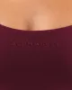 Aura Strappy Longline Bra - Cran sold by Alphalete