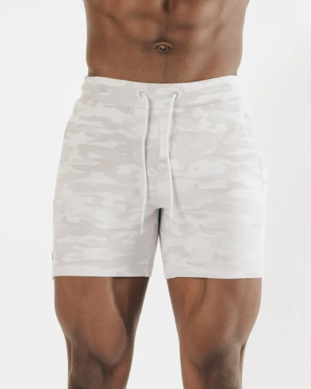 Identity Short - Silver Camo sold by Alphalete