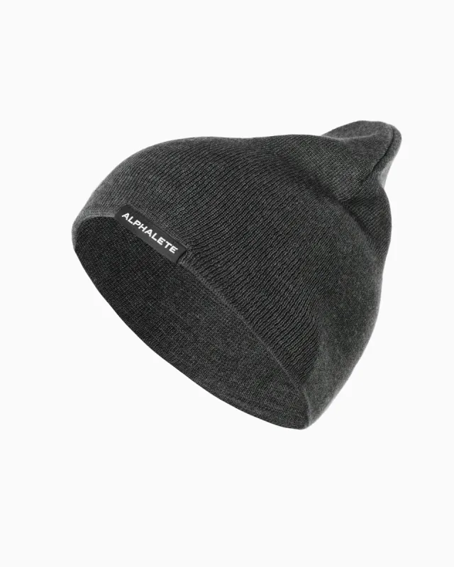 Essential Beanie - Charcoal sold by Alphalete