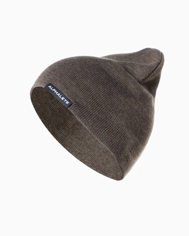 Essential Beanie - Dark Brown sold by Alphalete