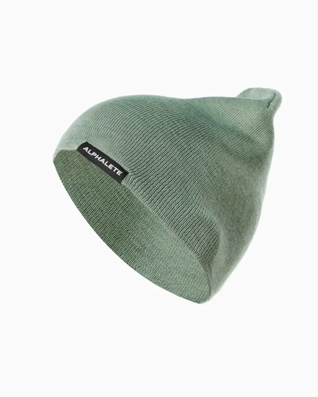 Essential Beanie - Sage sold by Alphalete