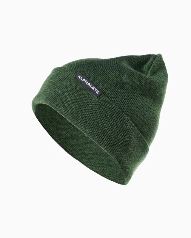 Essential Foldover Beanie - Wild Sage sold by Alphalete