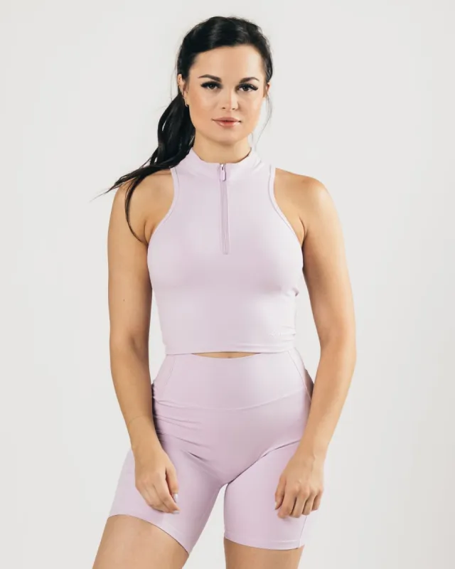 Pulse Zip Tank - Lavender sold by Alphalete
