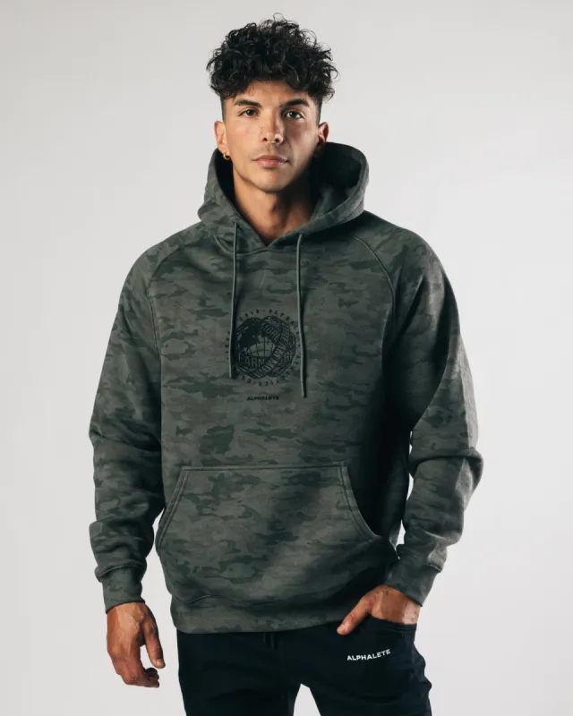 Global Impact Hoodie - Battle Green sold by Alphalete