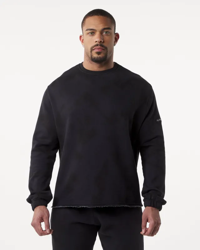 HCTS Drop Shoulder Sweater - Blackbird sold by Alphalete