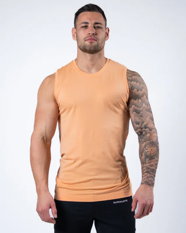 Hero Tank - Cheeky Coral sold by Alphalete