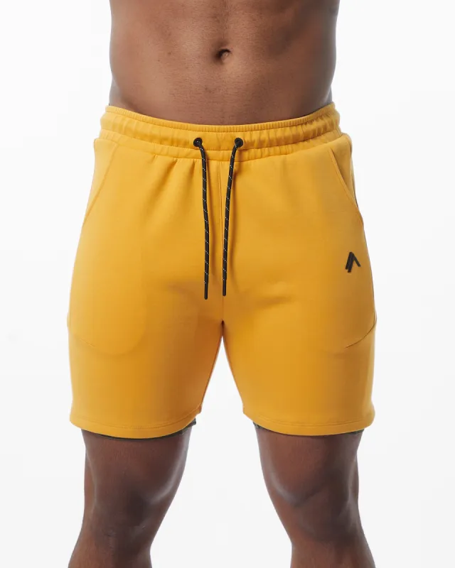 ELMTS Athletic Short 6" - Yellow sold by Alphalete