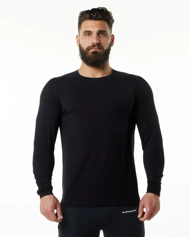 Evo Epaulette Tee - Black sold by Alphalete