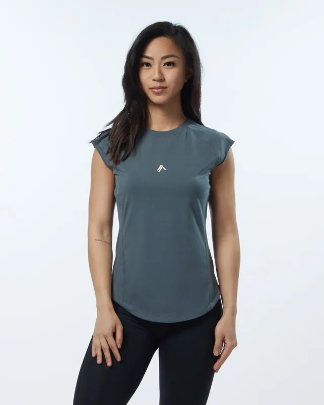 Velocity Tee - Porcelain Grey sold by Alphalete