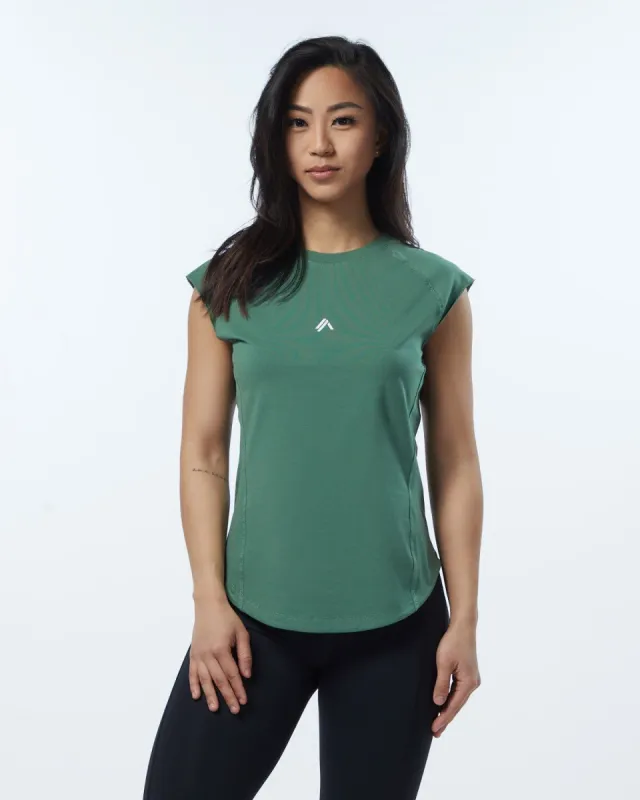 Velocity Tee - Luxury Green sold by Alphalete