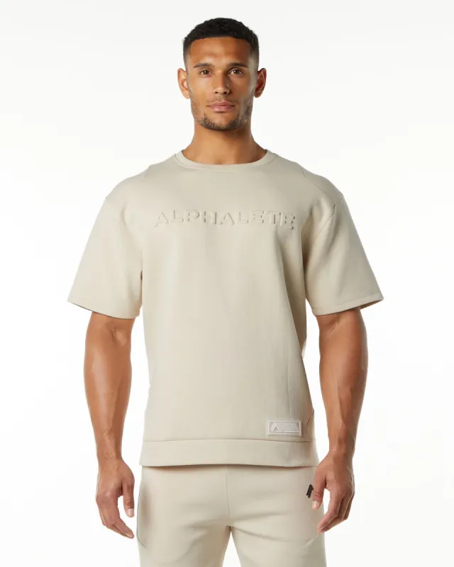 ELMTS Half Sleeve Pullover - Vanilla sold by Alphalete