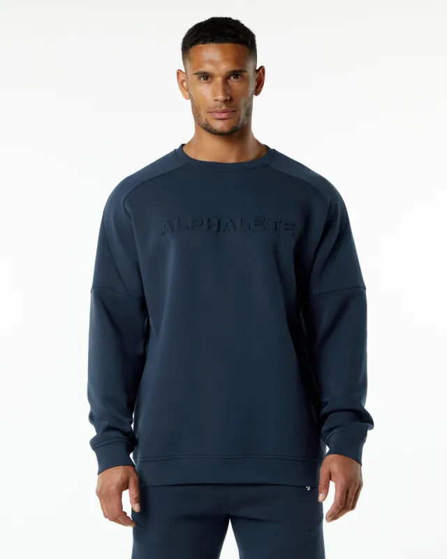 ELMTS Crewneck Sweater - Harbor Navy sold by Alphalete