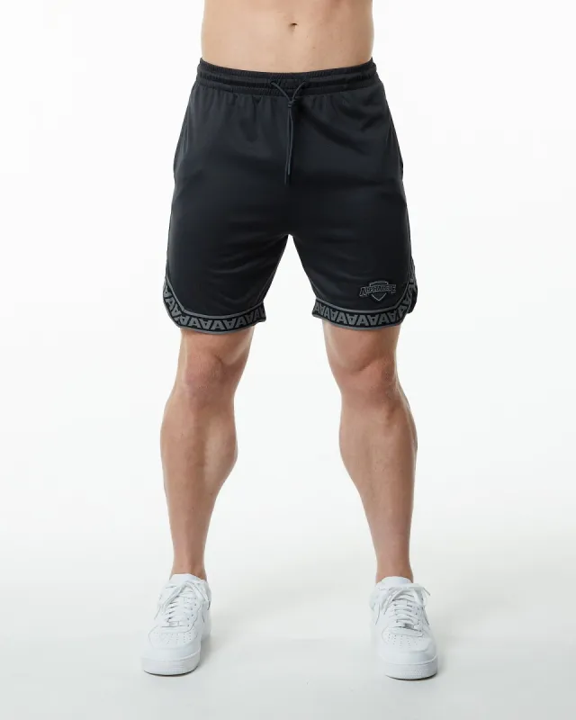 Varsity Basketball Short 9" - Black sold by Alphalete