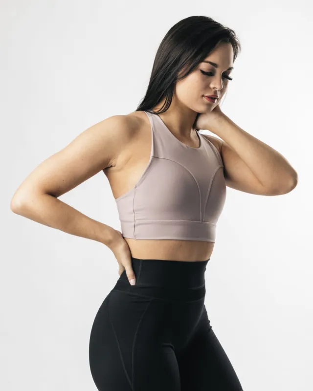 Alphalux Alto Bra - Purple Dove sold by Alphalete