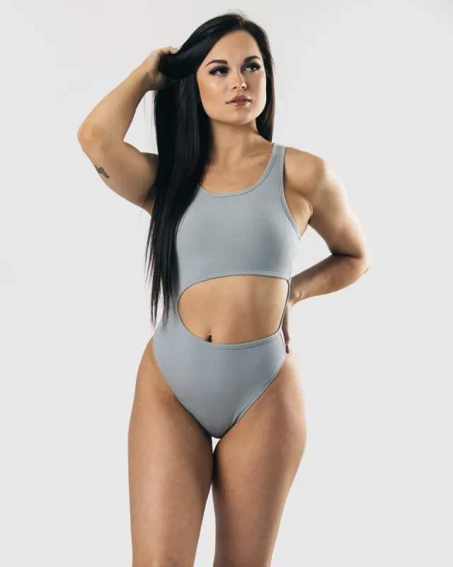 Monarch Bodysuit - Serena Grey sold by Alphalete