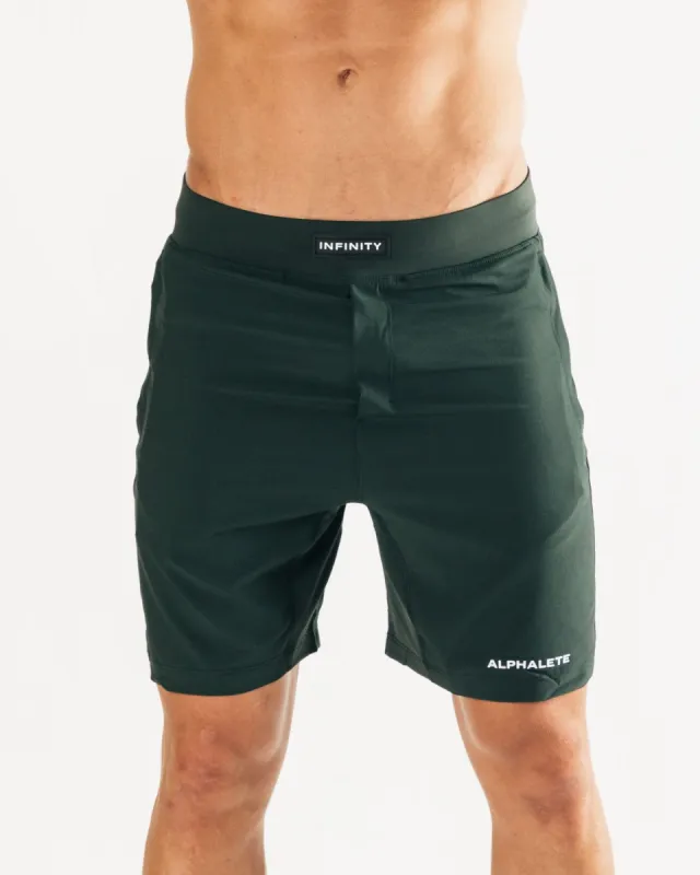 Infinity Short 7" - Forest sold by Alphalete
