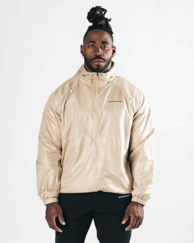 Infinity Explorer Jacket - Tan sold by Alphalete