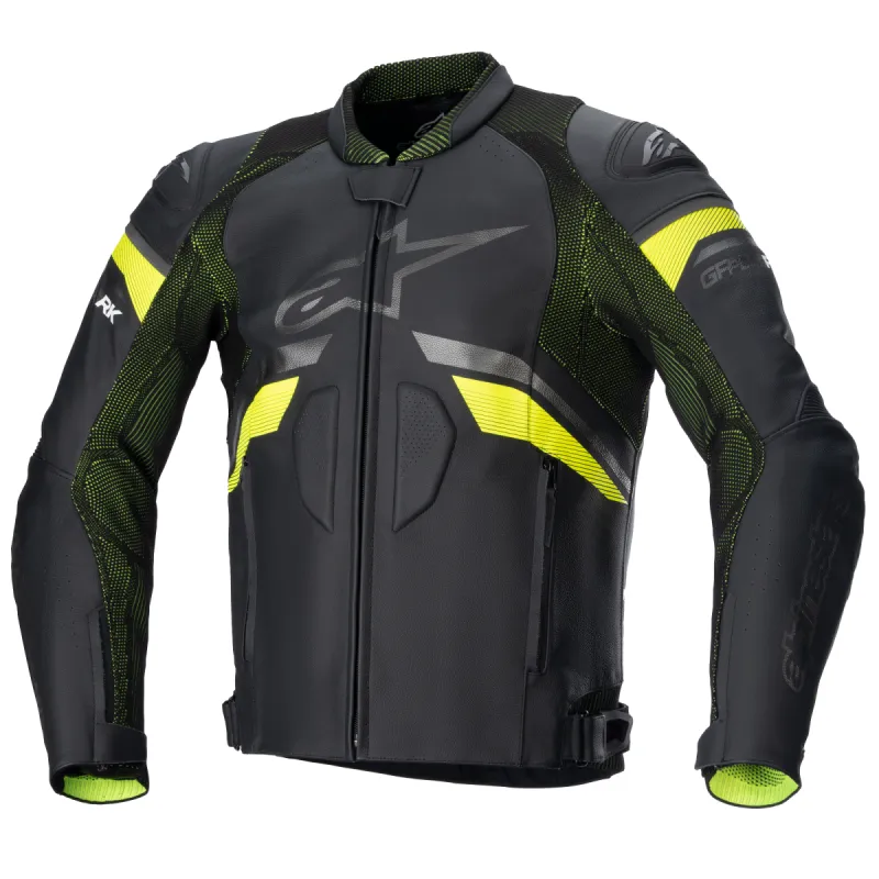 GP Plus R V3 Rideknit® Leather Jacket sold by Alpinestars