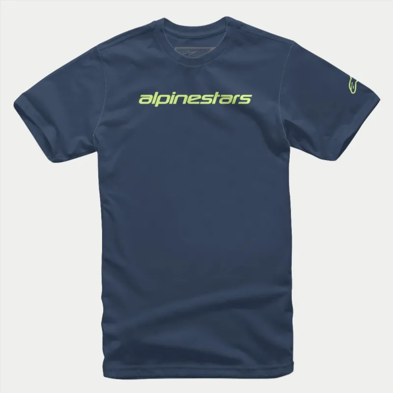 Linear Wordmark Tee sold by Alpinestars