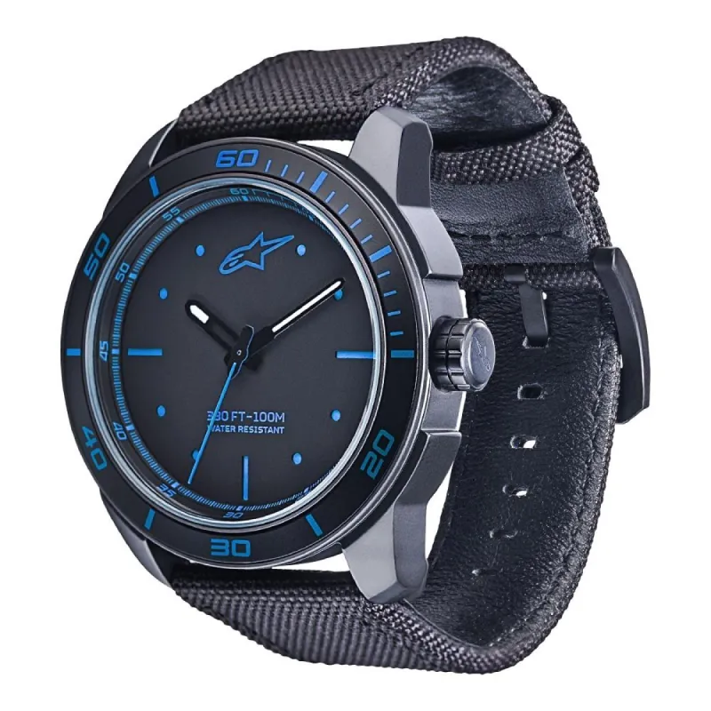 Tech Watch 3H Black-Black/Blue sold by Alpinestars