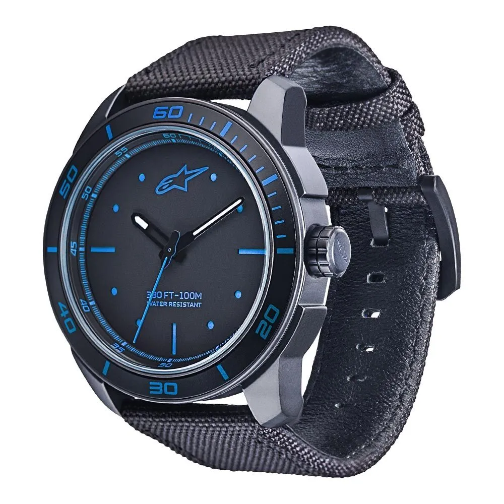 Tech Watch 3H Black-Black/Blue sold by Alpinestars