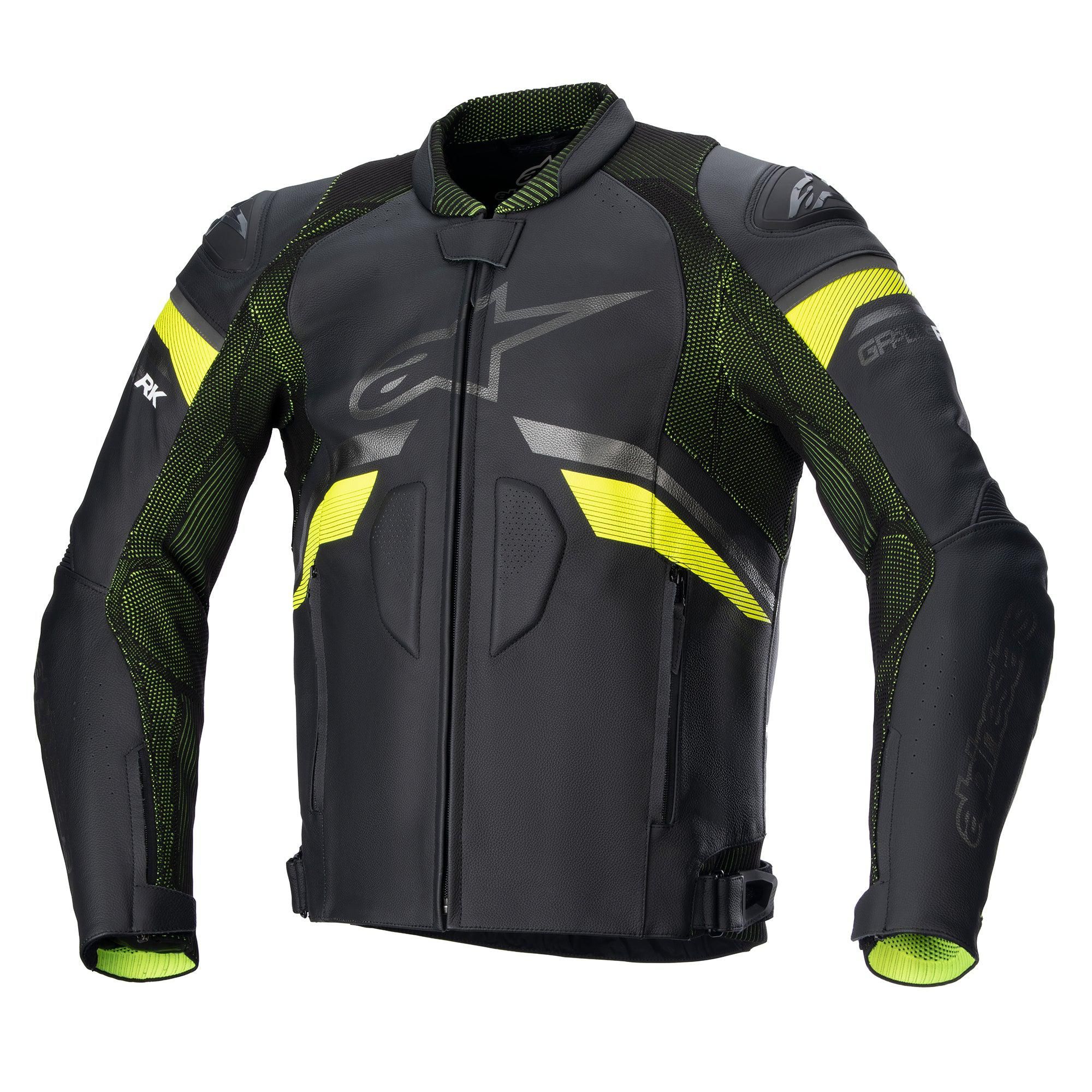 GP Plus R V3 Rideknit<sup>®</sup> Leather Jacket sold by Alpinestars