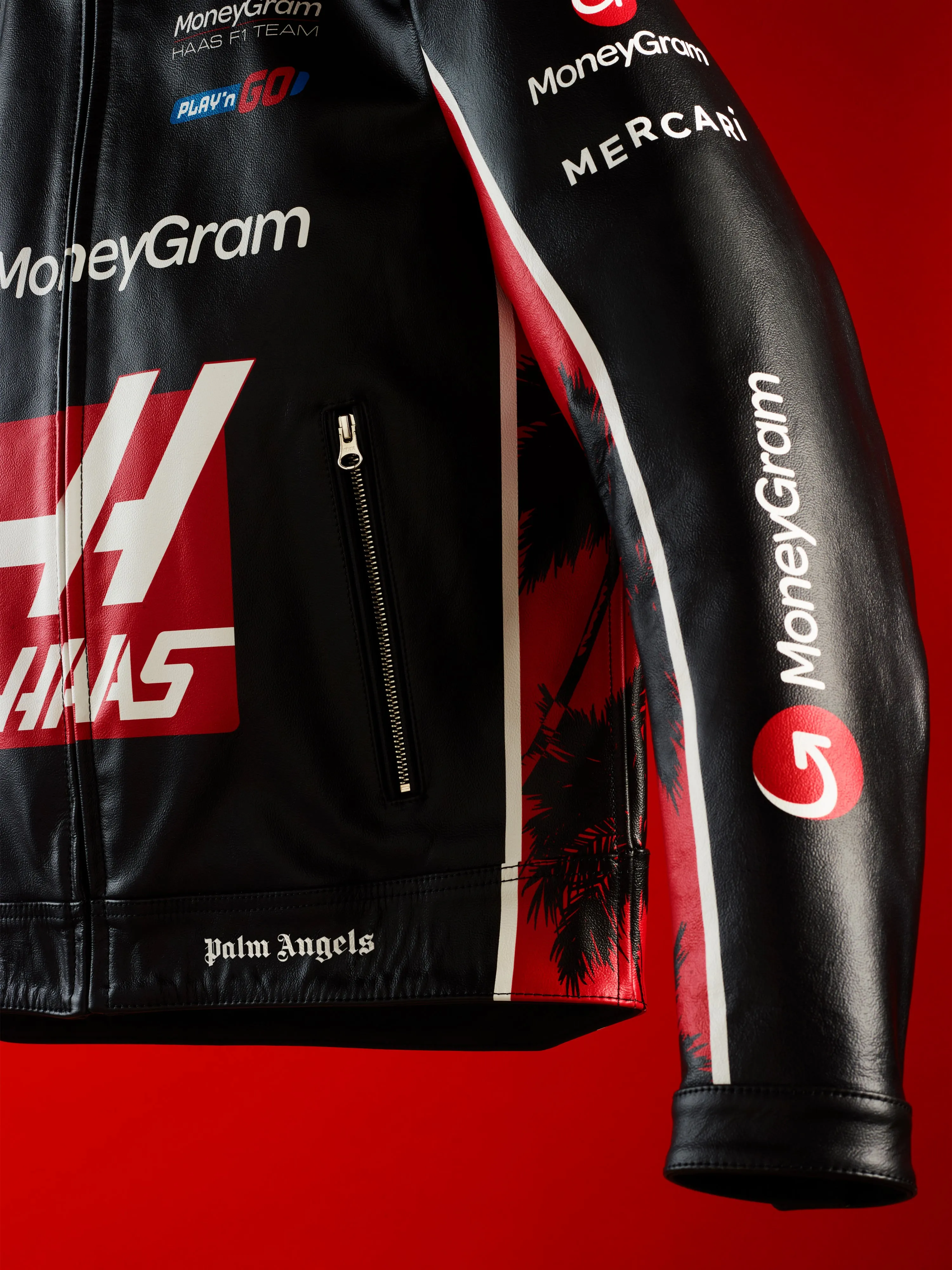 PALM ANGELS + ALPINESTARS X MONEYGRAM HAAS F1 TEAM JACKET sold by Alpinestars product image thumbnail 3