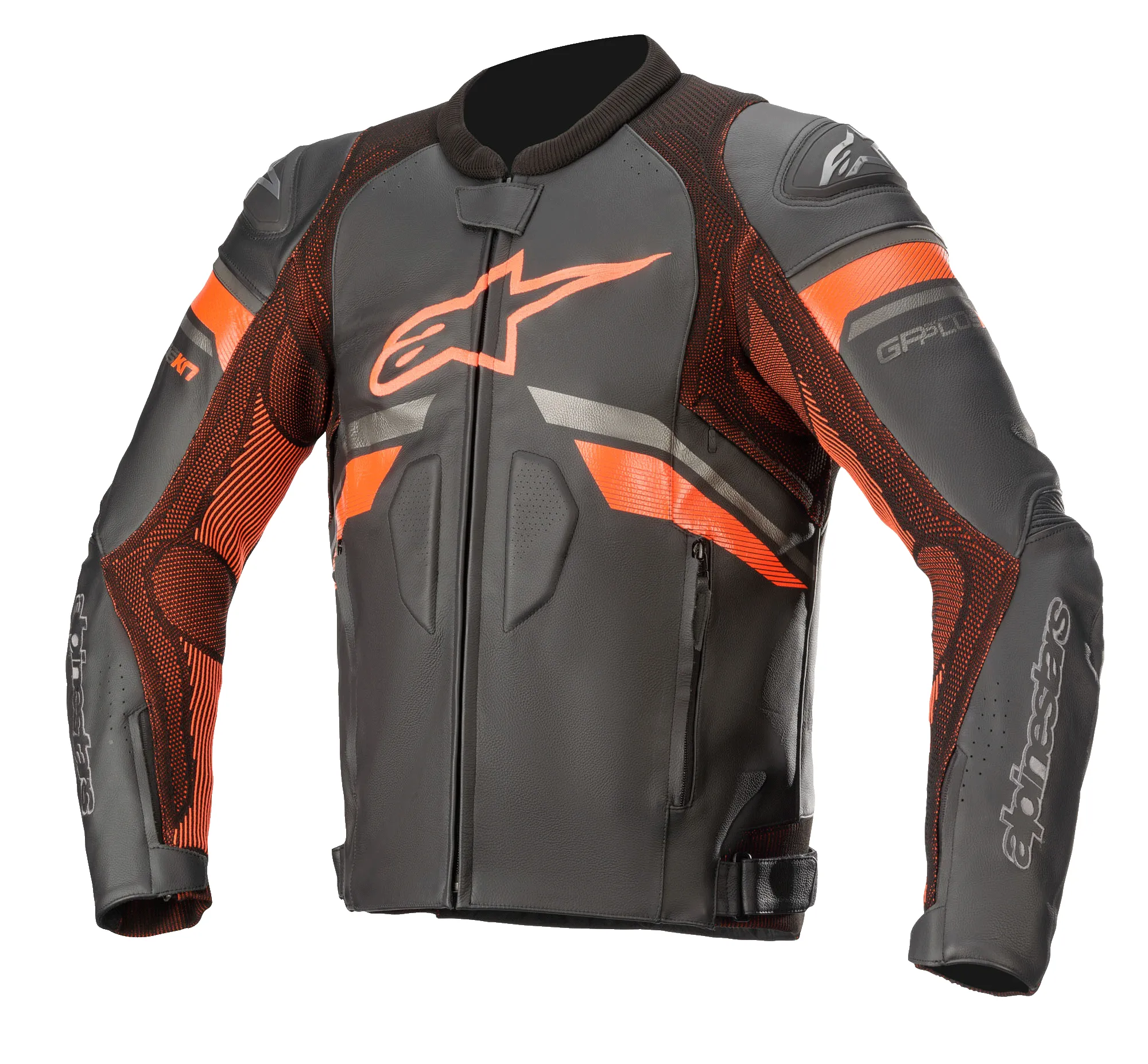 GP Plus R V3 Rideknit® Leather Jacket sold by Alpinestars