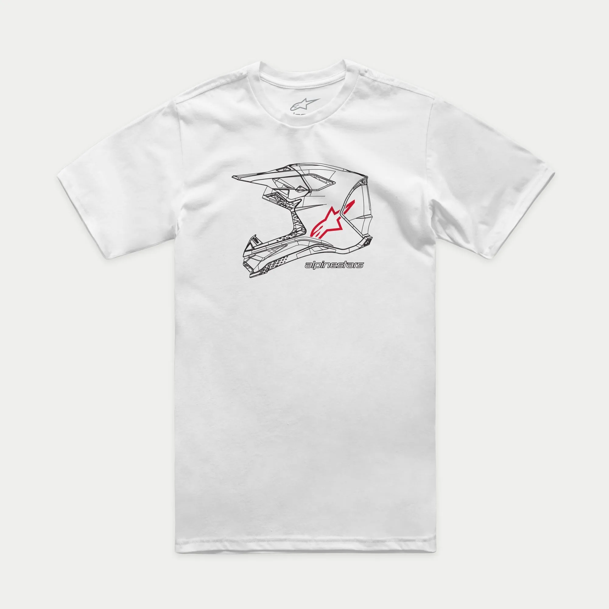 MX Helmet CSF Tee sold by Alpine Stars product image thumbnail 2