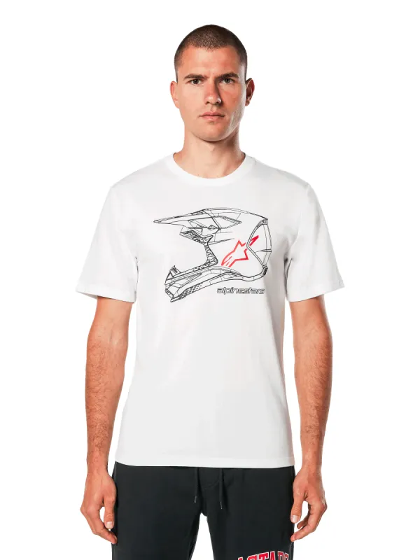 MX Helmet CSF Tee sold by Alpine Stars