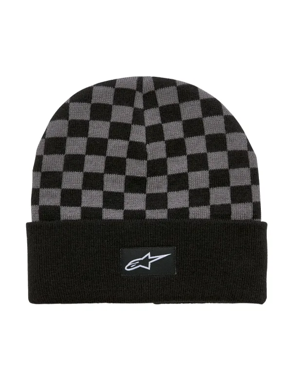 Checkered Cuff Beanie sold by Alpinestars