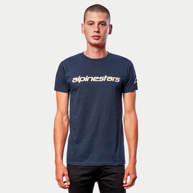Linear Wordmark Tee sold by Alpinestars